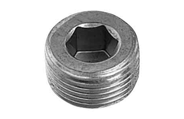 ステンレス 六角穴付テーパねじプラグ(沈み) (左ねじ)